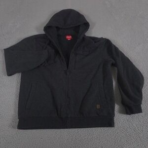 Coleman Jacket Mens XL Black Sherpa Lined Full Zip Outdoor Workwear Pockets